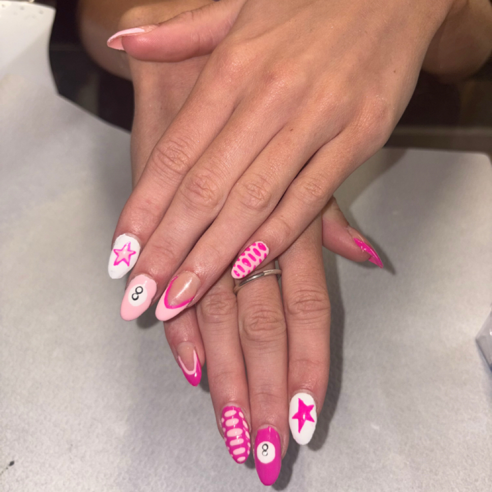 Acrylic Full Set at Oh Snip in Cornersville, TN