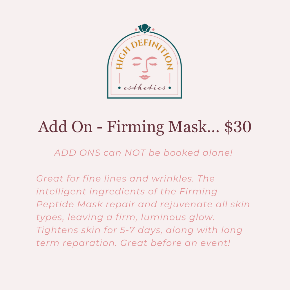 Add On - Firming Mask