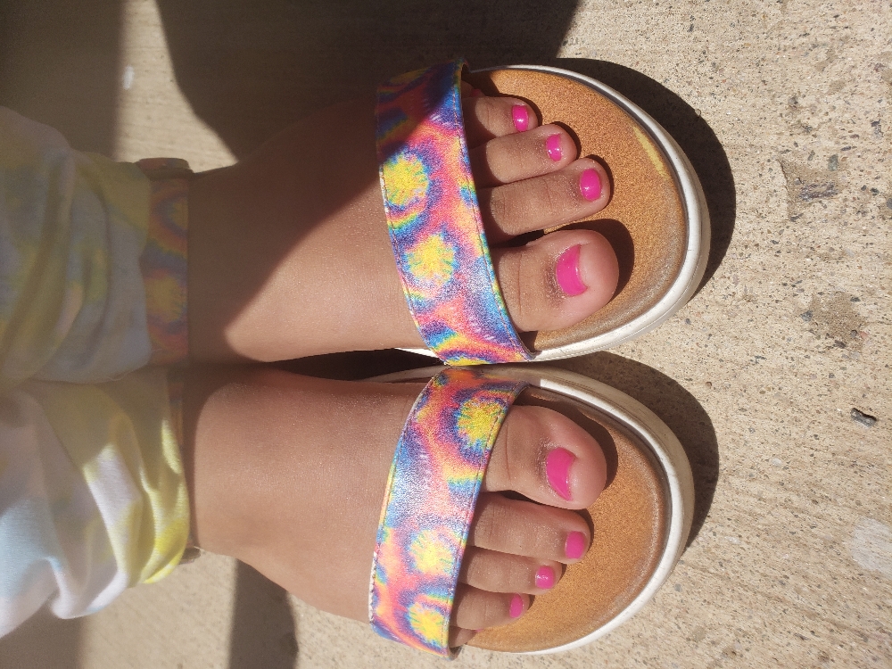 Gel Pedicure at Tats~N~Talons in Bayfield, CO