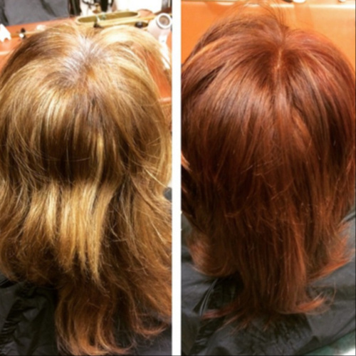 Root Retouch / Short Hair at Ginger Snips Studio in Mesa, AZ