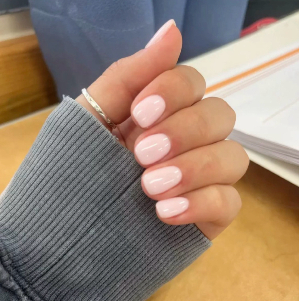 Gel Polish Mani at Tangles Salon LLC in North Providence, RI