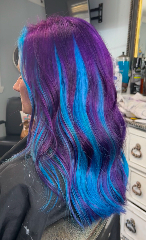 Full Head Vivids Package at The Beauty Barn in Conehatta, MS