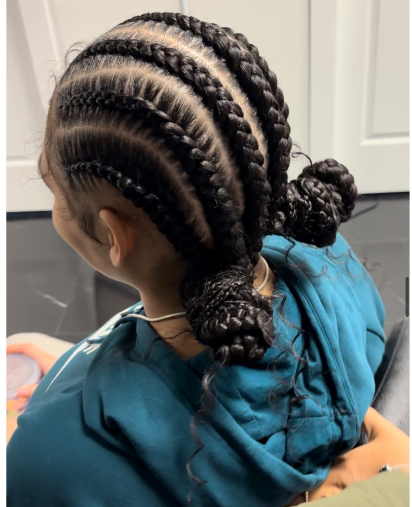 6 Straight Back at The braiding Palace Hair Salon in Dayton, OH