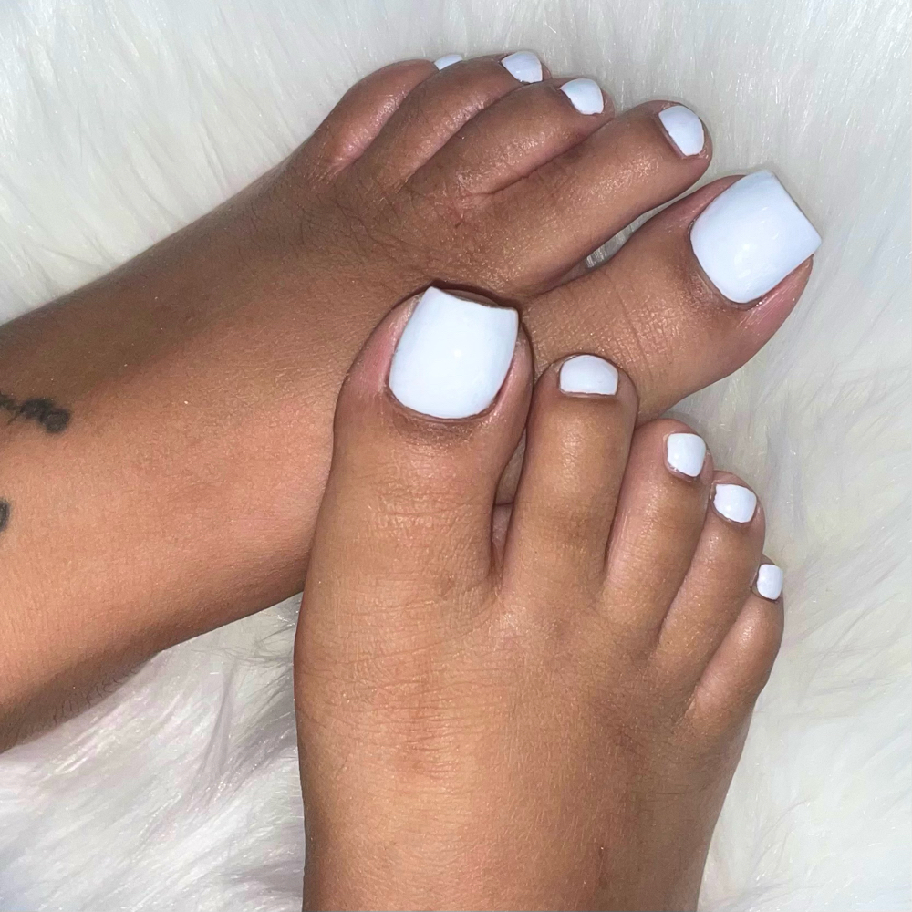 Deluxe Pedi with Acrylic Big Toes