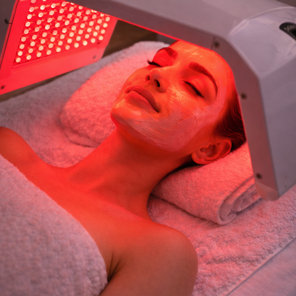 LED Light Therapy add on at Waxing and Skincare by LeAnne Marie in Healdsburg, CA