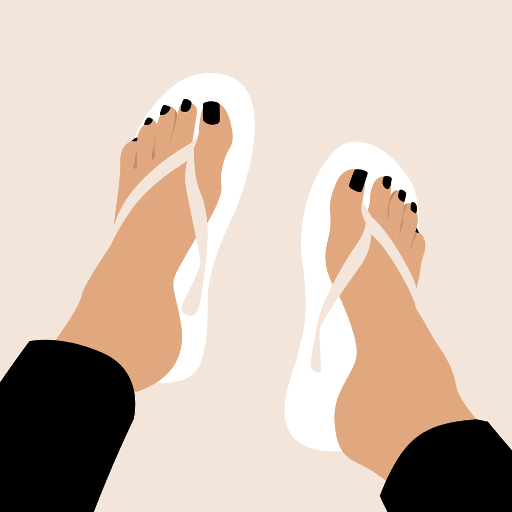 Pedicure at JW Nail Co in Indianapolis, IN