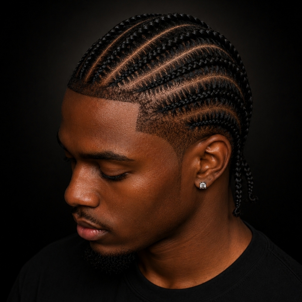 Cornrows (Straight Back) at Sonja Schultz in Grants Pass, OR