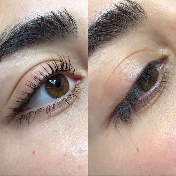 Keratin Lash Lift + tint