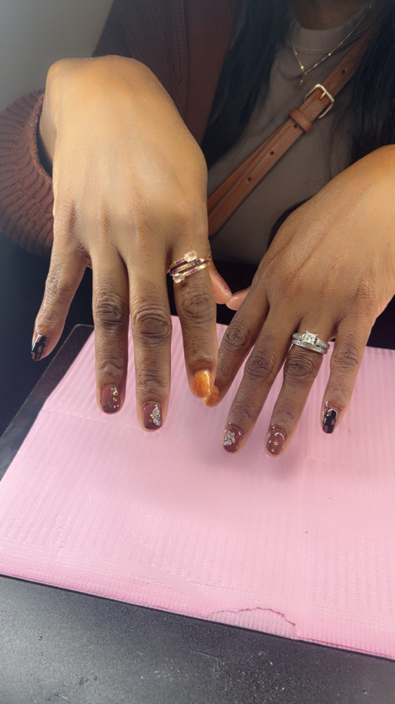 Gel Mani at Pretty Boujie in Akron, OH