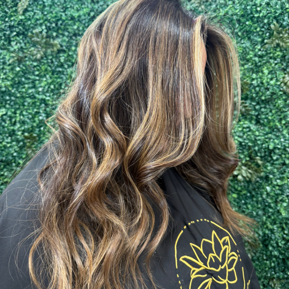 Color Root Touch Up & Toner at Lotus Hair Salon in Northridge, CA