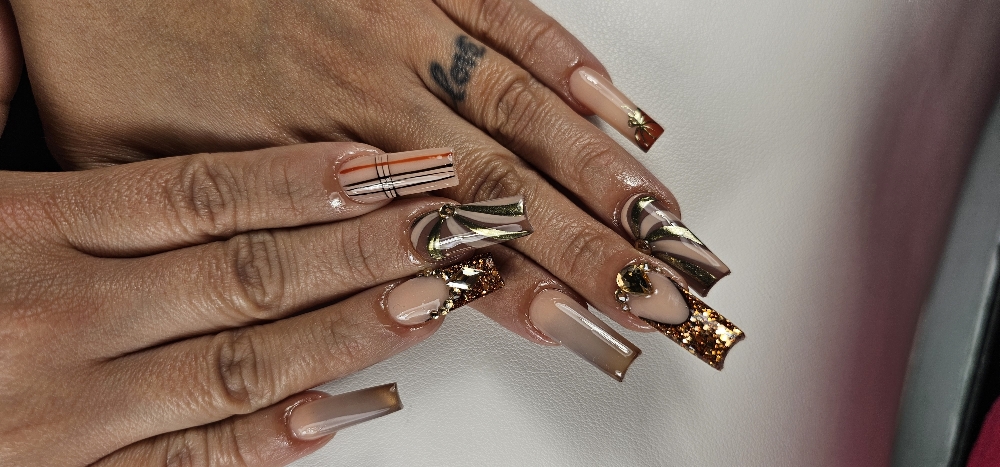 Full Acrylic Set at IC_NAILZ in Twin Falls, ID