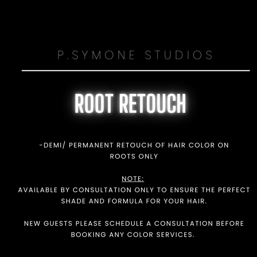 Root Retouch (existing clients only