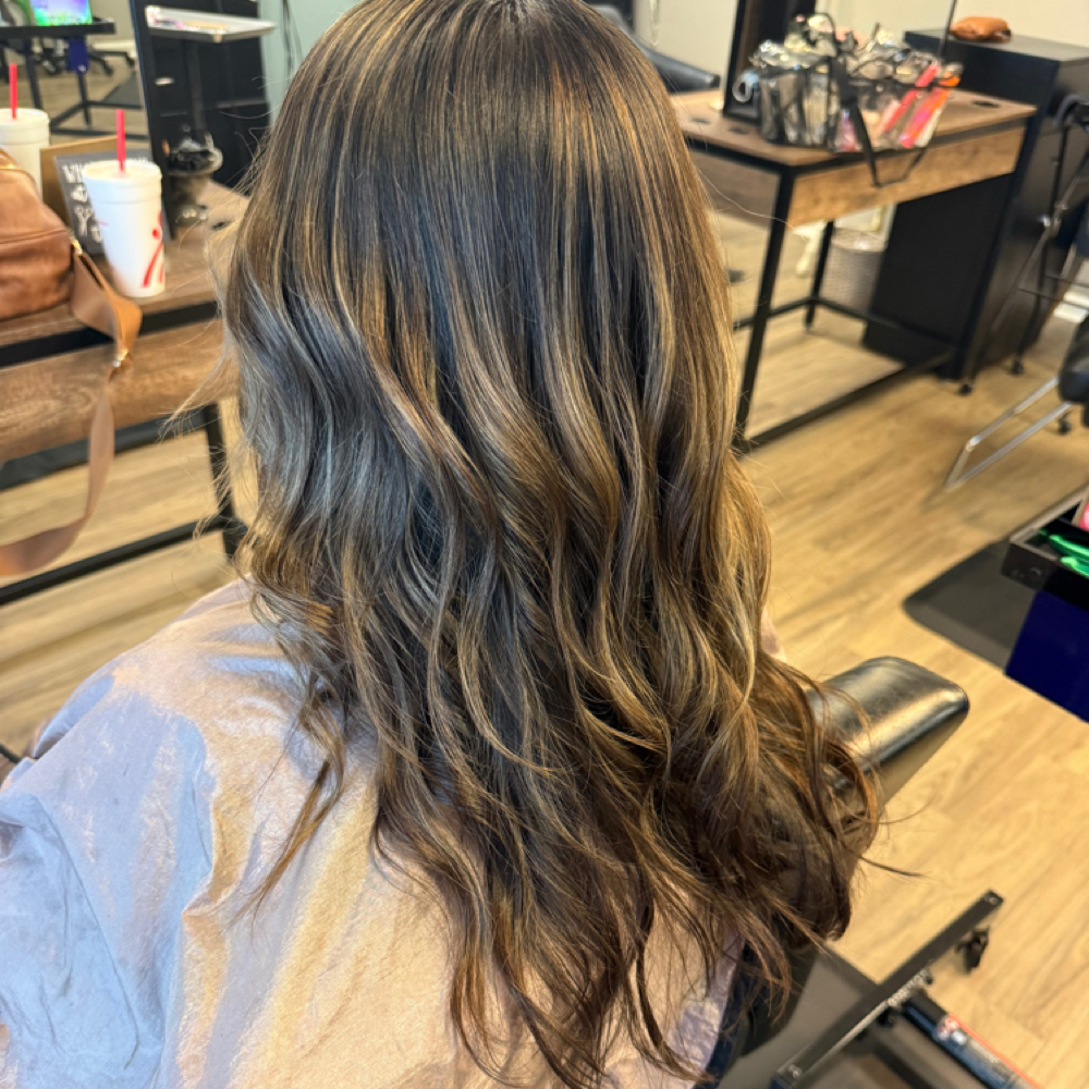 Partial Highlight & lowlights at Jenna Hudson in Rock Hill, SC