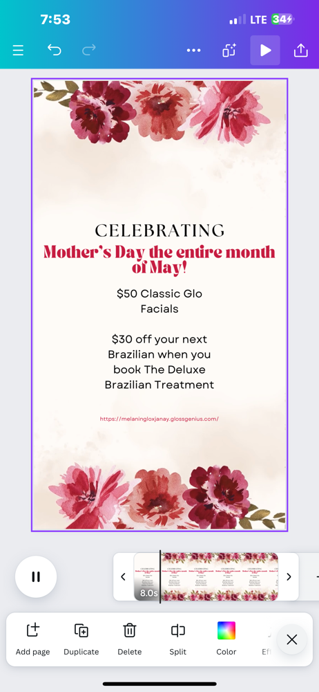 Mother's Day Classic Glo $50 at Melanin Glo By Janay in Harker Heights, TX