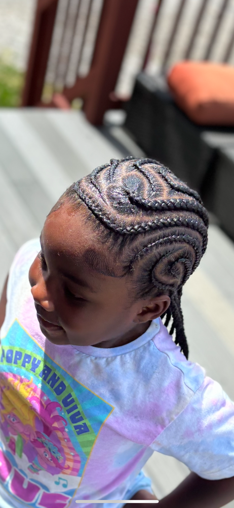 Toddler Scalp Braids With Weave at Tha Jt Way llc in Lorain, OH
