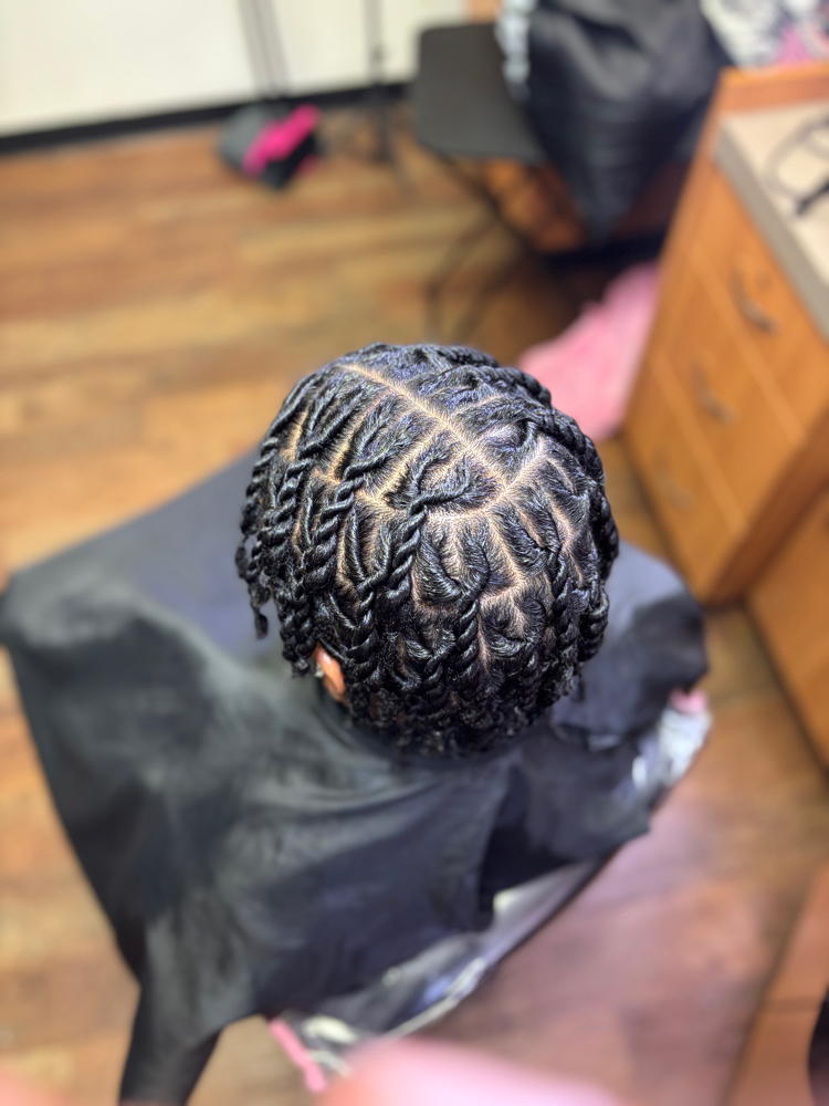 Men's Invisible Locs