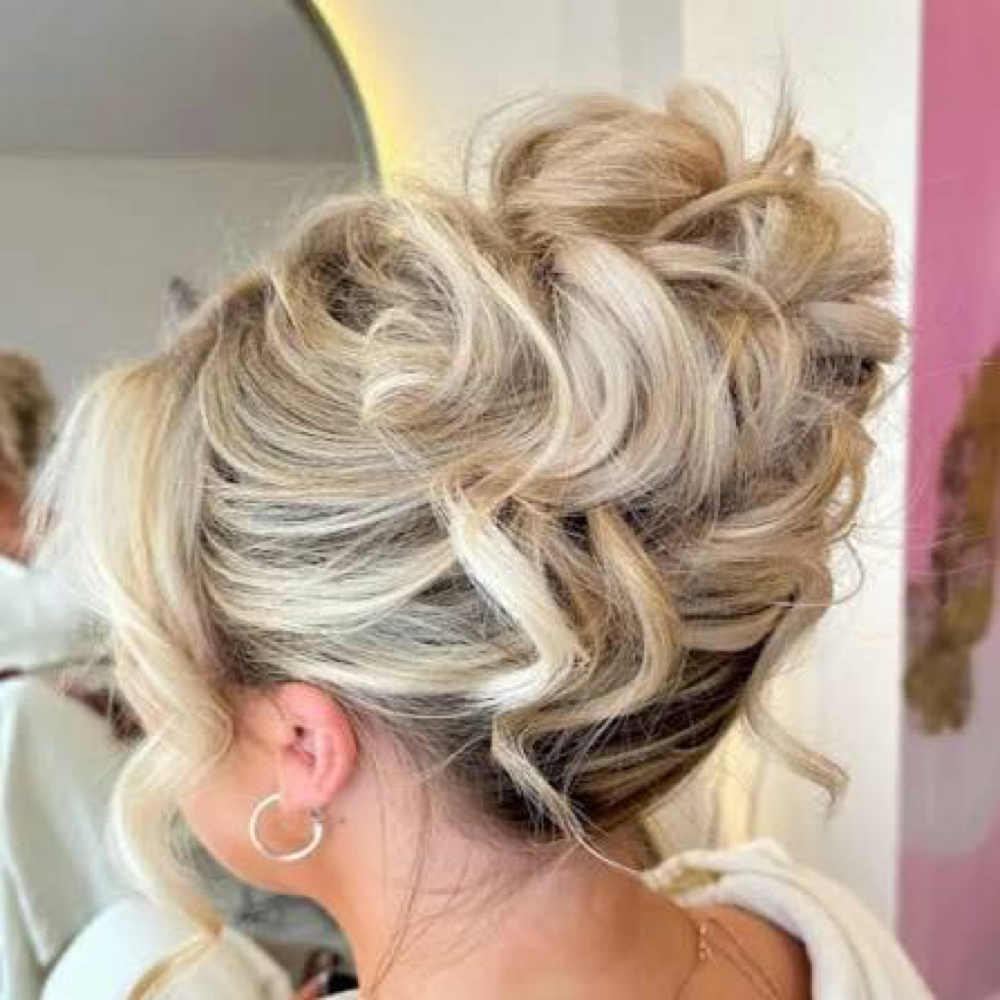 Updo (Prom, Wedding, Night Out) at The Mane Salon in Hair Plus (Reisterstown MD) in Reisterstown, MD