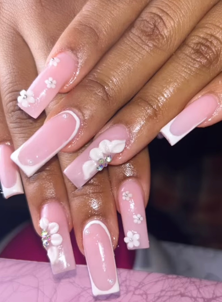 3D Flowers & Bling