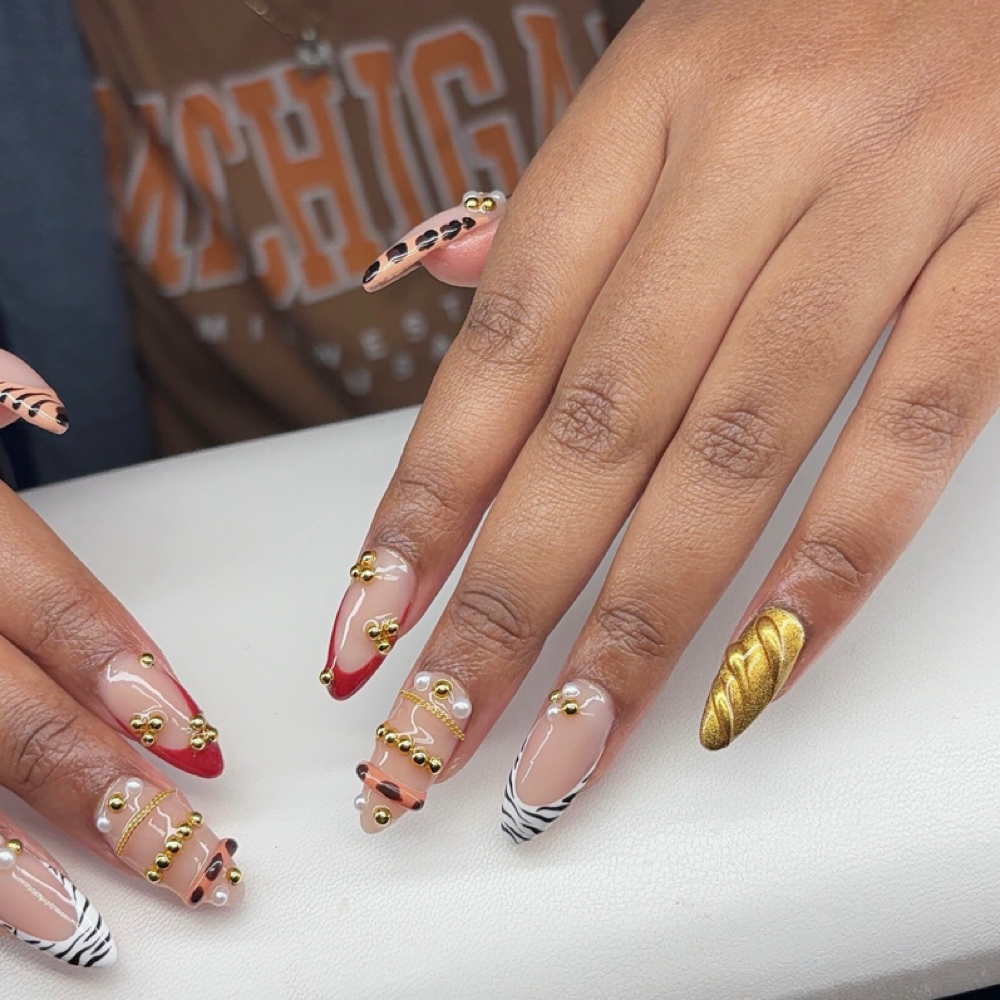 Medium Length at Boss Nails in Semmes, AL