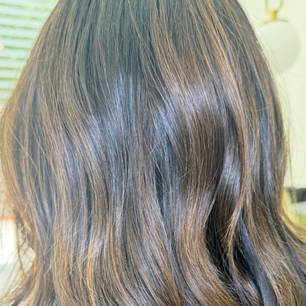 Single Proc W/Highlights- Haircut at Isthar Salgado Hair Studio in Flower Mound, TX