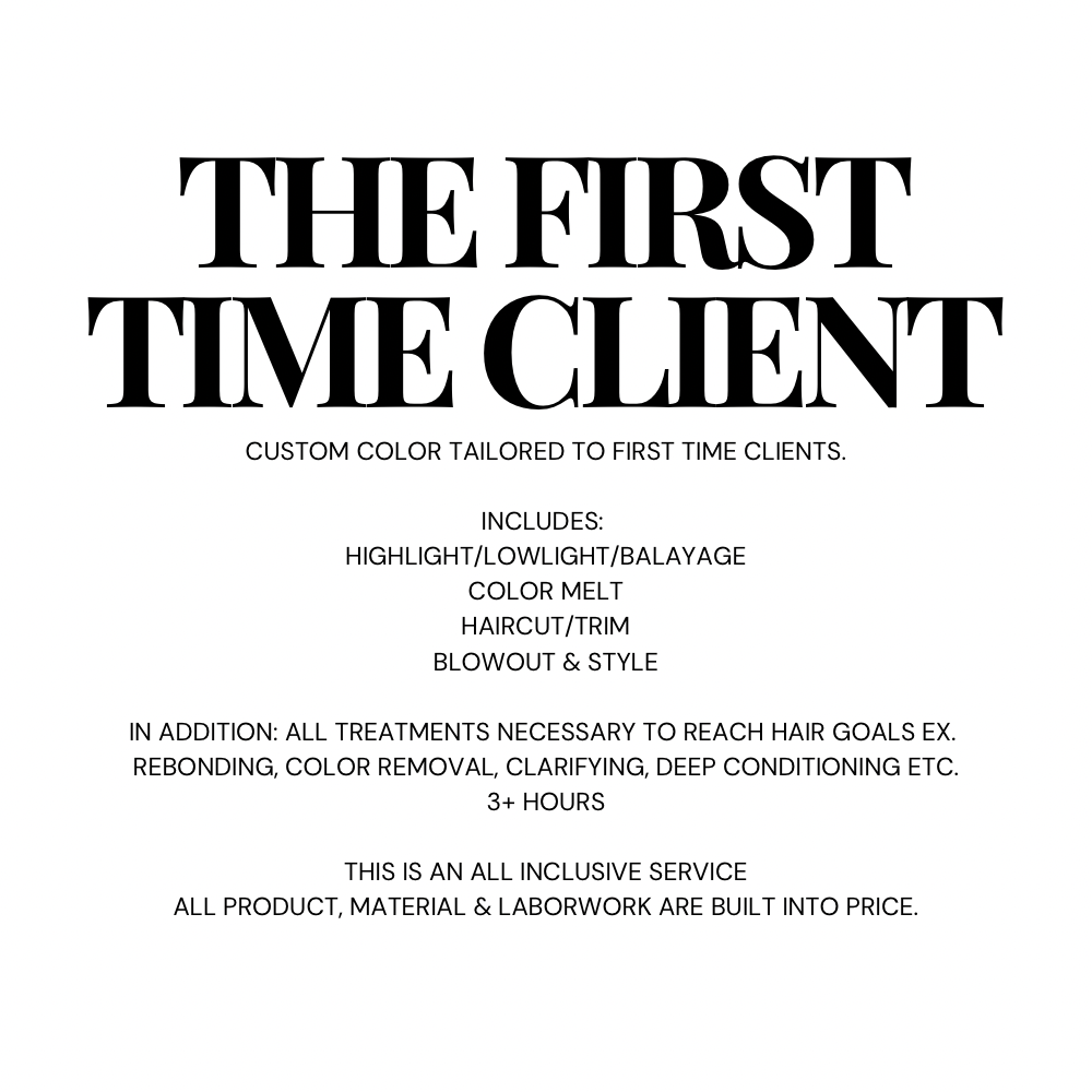THE FIRST TIME CLIENT