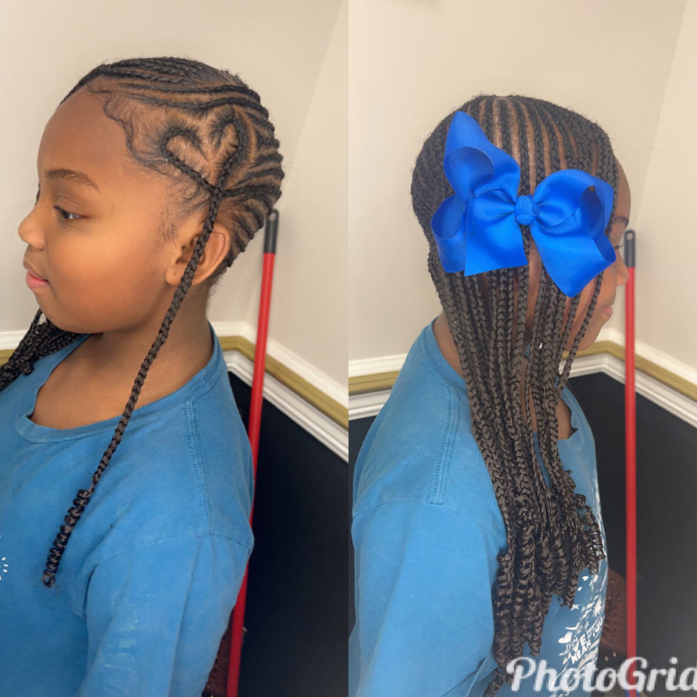 Kids Lemonade Braids