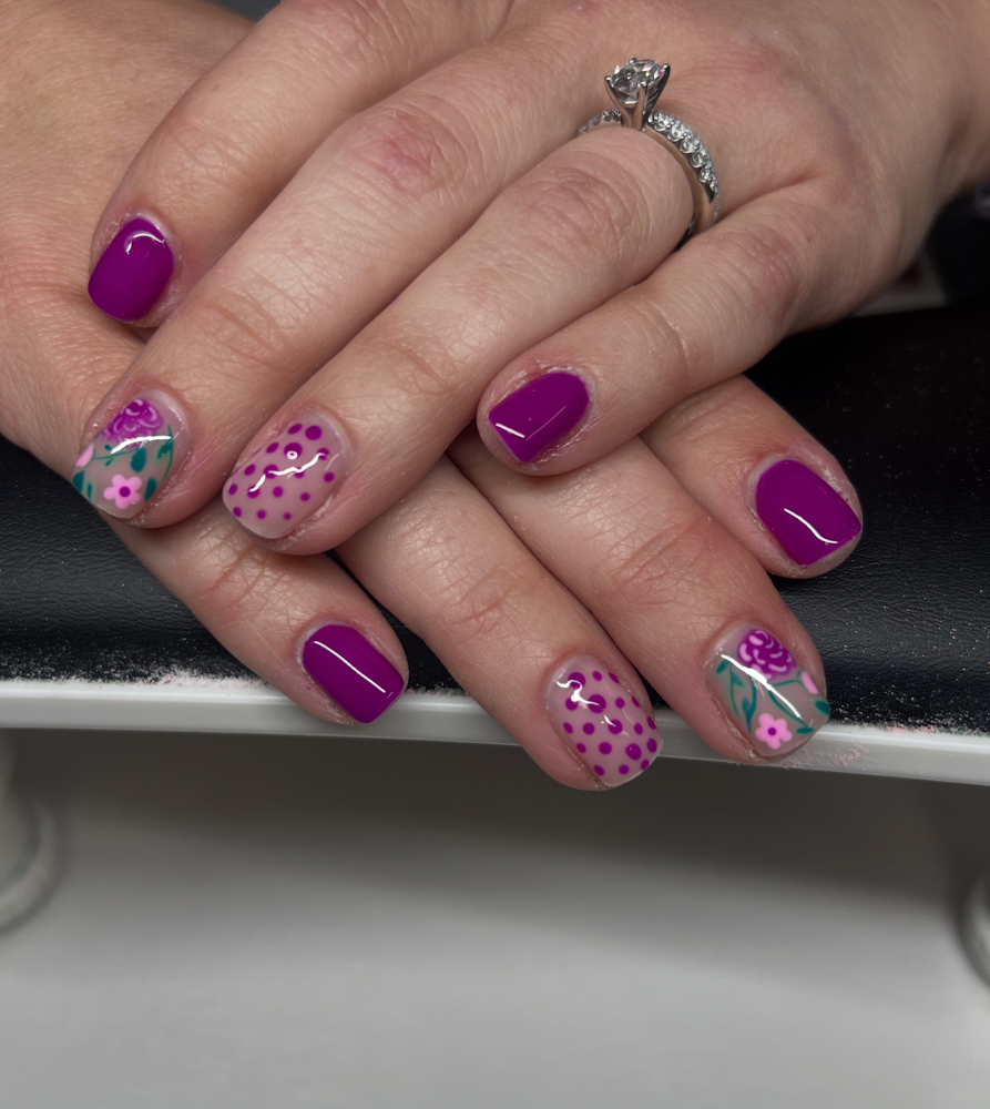 Gel Polish Manicure at Claws by Callena in Jackson, OH