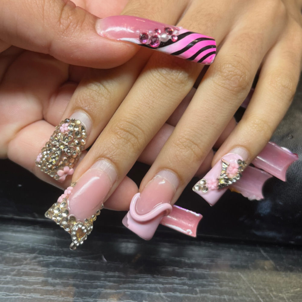 Fill Ins (For Nails By Me Only) at Lady Tea DFW Hair Clinic in Arlington, TX