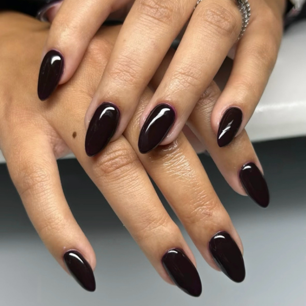 Hard Gel Fill In W/ Gel Polish at Lilly's Beautee Bar in Ferndale, MI