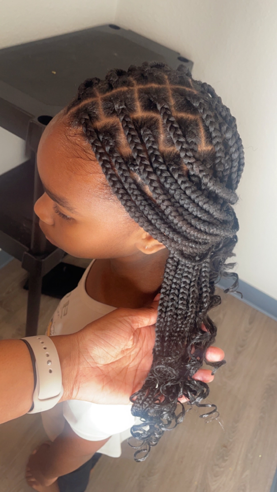 Lil Glam Knotless Braids