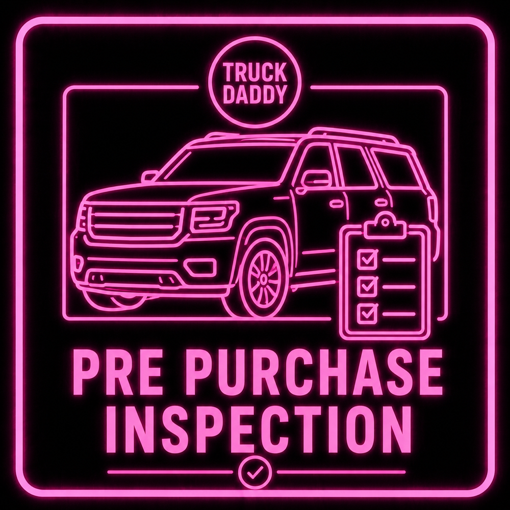 PRE PURCHASE INSPECTIONS at DC MECHANIC “TRUCK DADDY” in Green Bay, WI