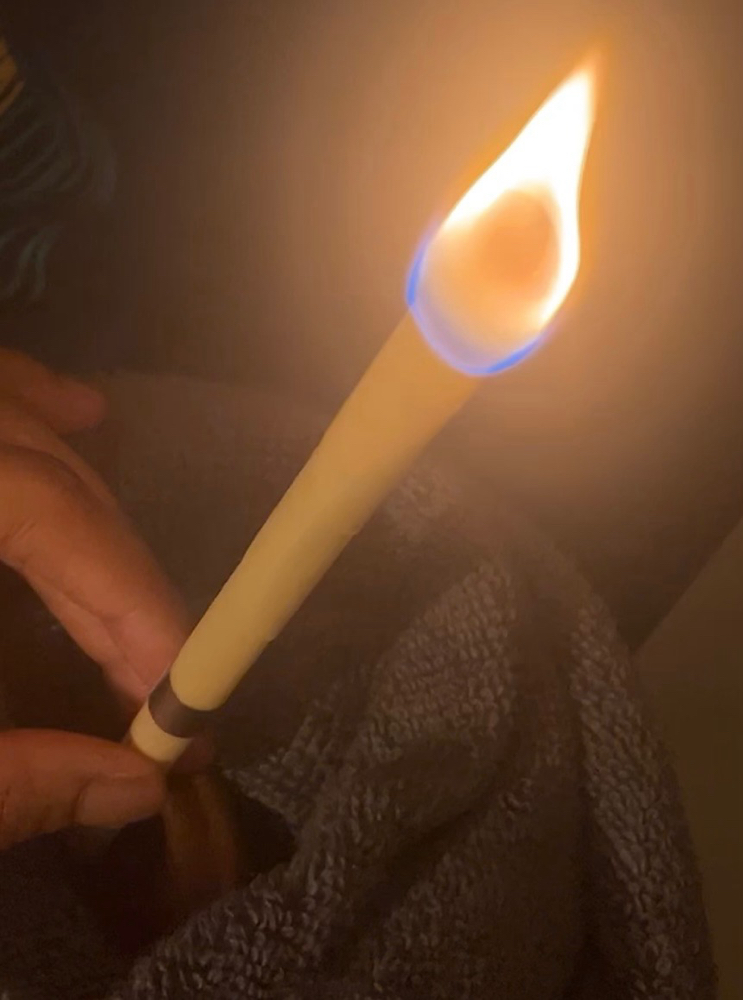 Ear Candling👂🏽🕯️