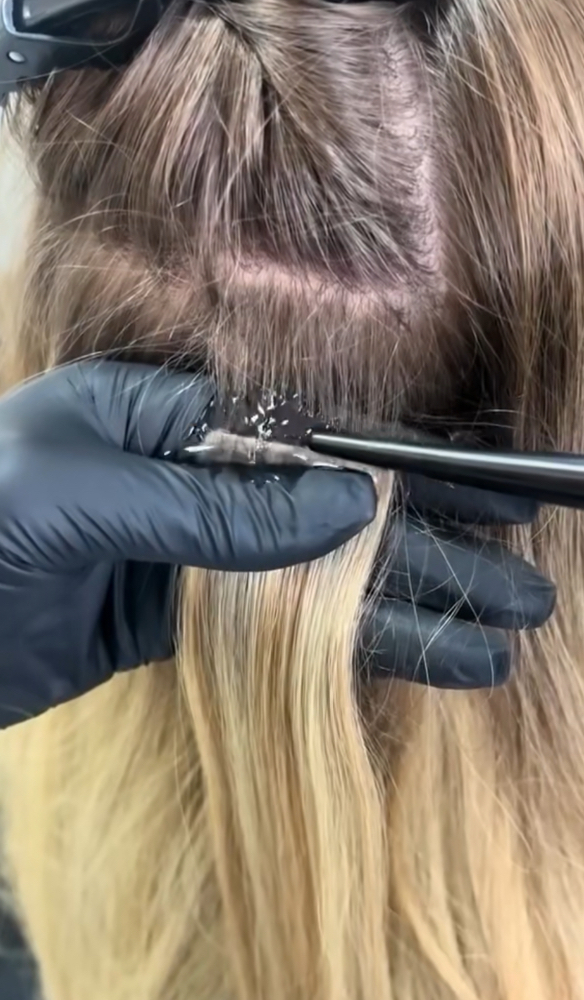 Tape-In Extension Removal at Kt Styles It in Bristol, TN