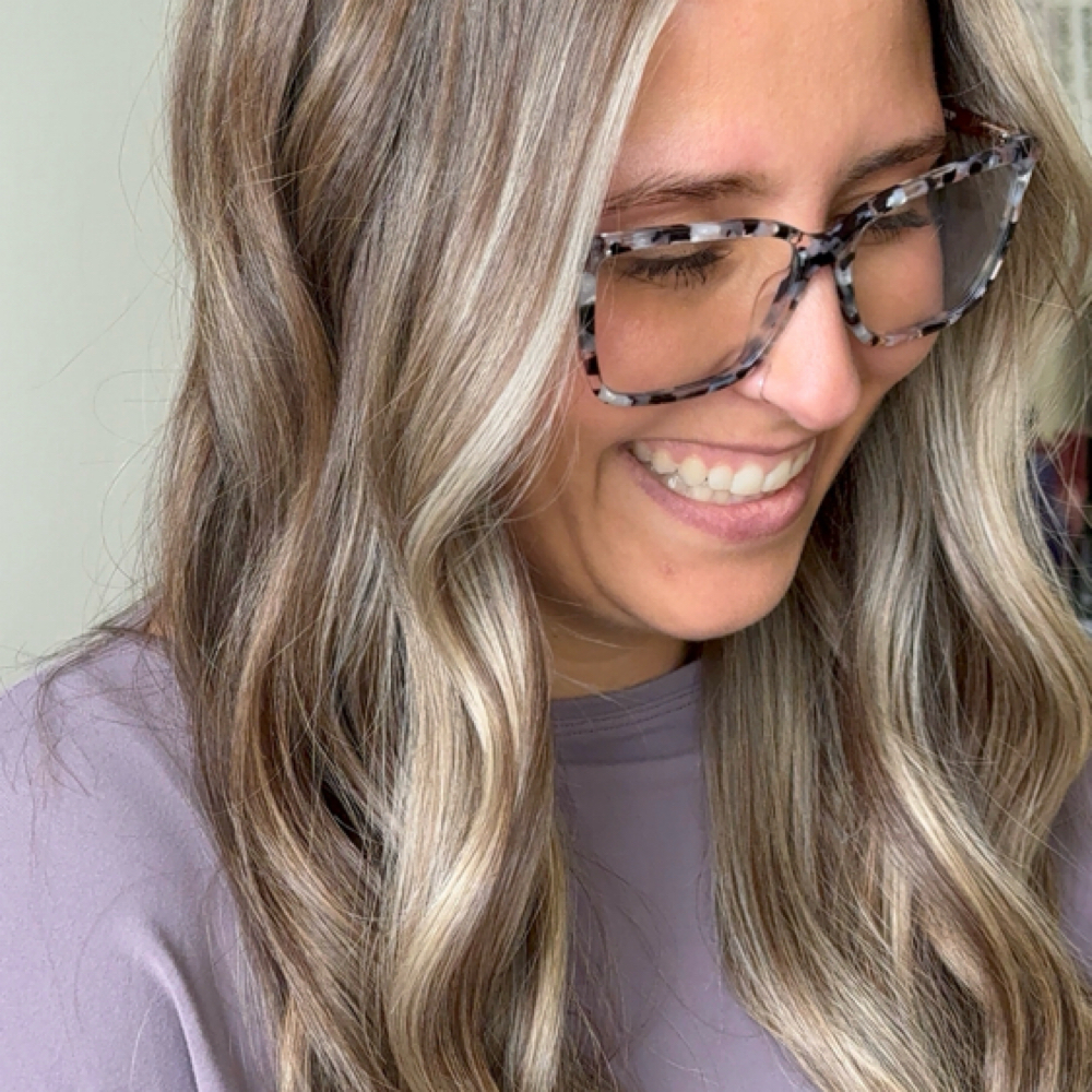 Highlight + Lowlight at Sarah Showerman in Jackson, MI