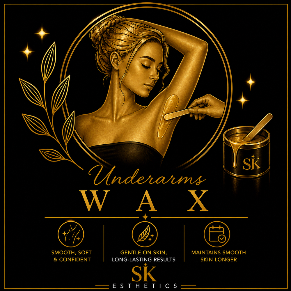 Underarms Wax at SK Esthetics in Lincoln, CA
