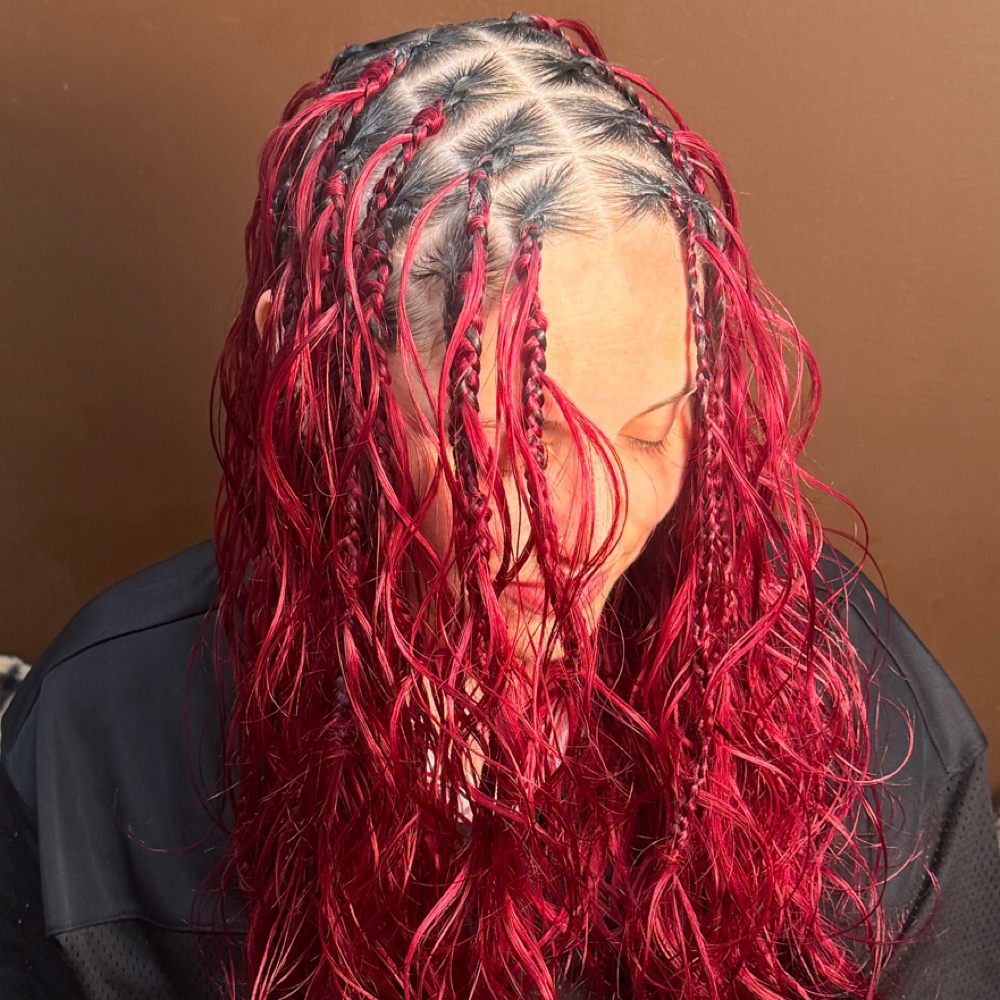 100% HUMAN HAIR BRAIDS (Medium) at Diliaspecialtouch LLC in Dracut, MA
