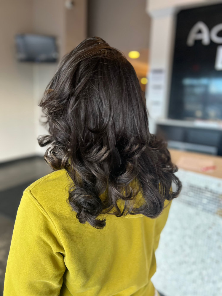 Wash & blowout