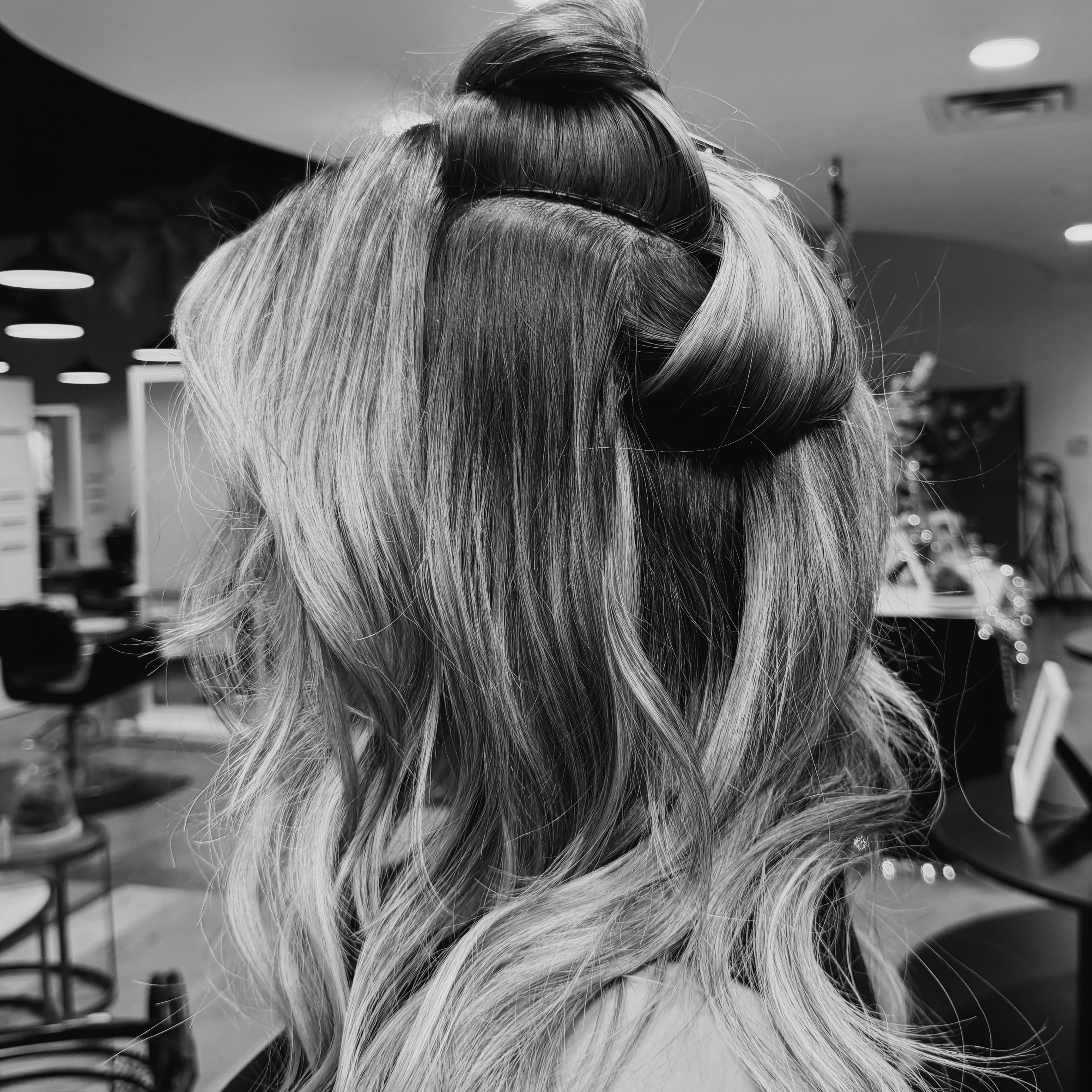 Two Row Removal & Reinstall at Mane Affairs in Austin, TX