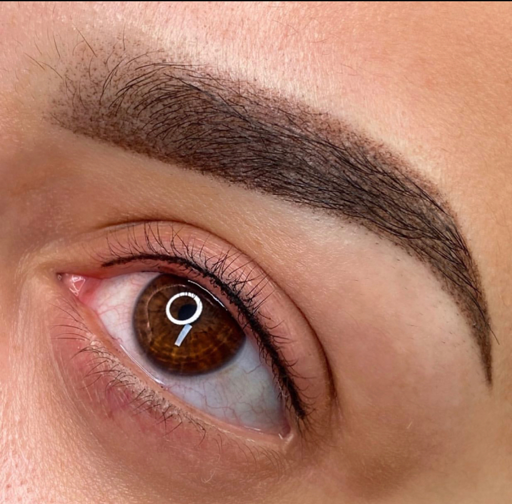 College Student Ombre Brows