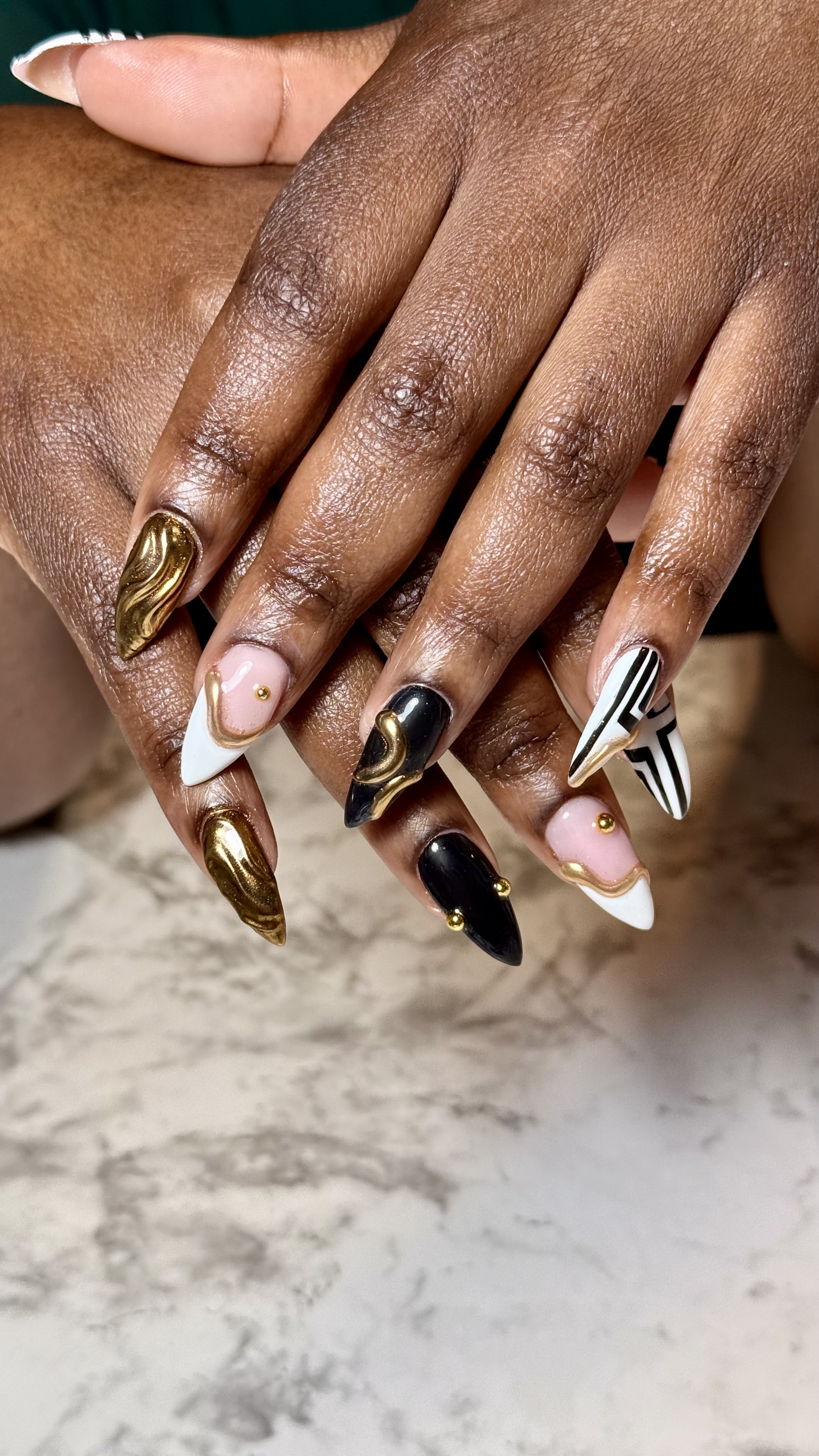 Structured Gel Mani – Tier 3 Art