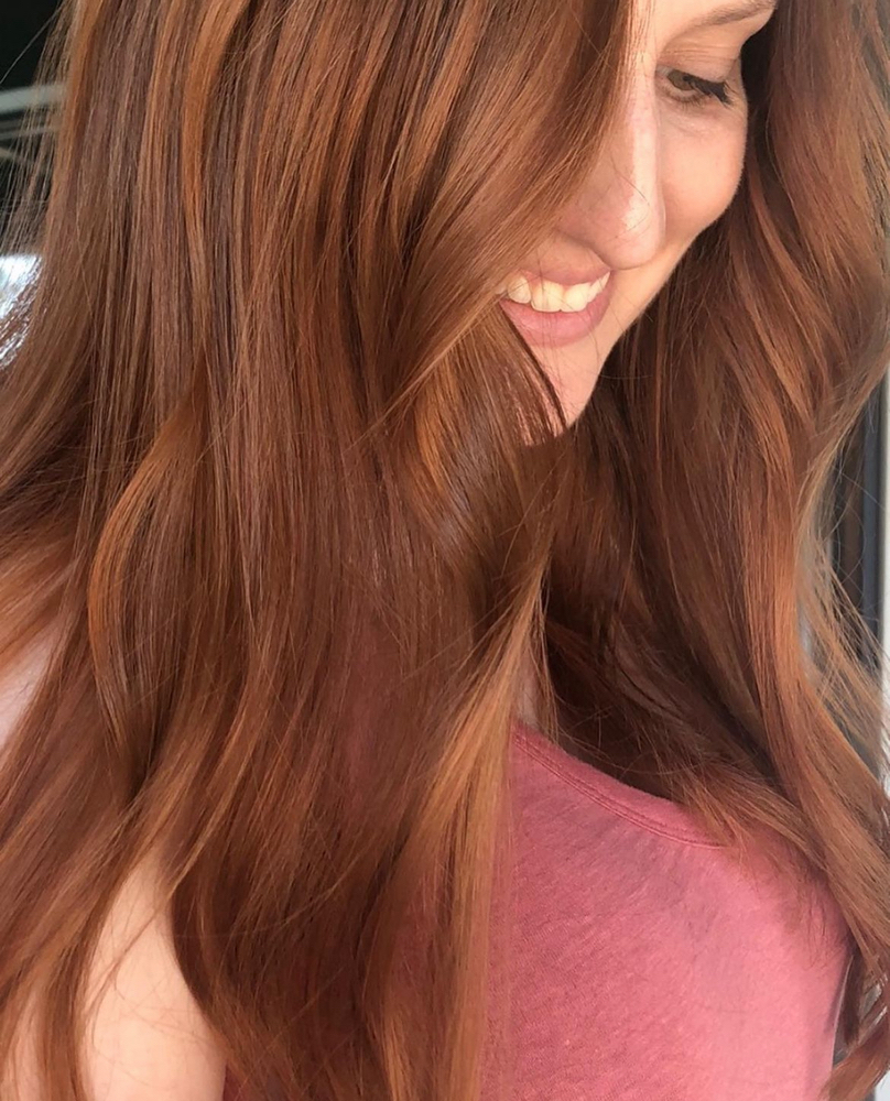 All Over Color Root Retouch