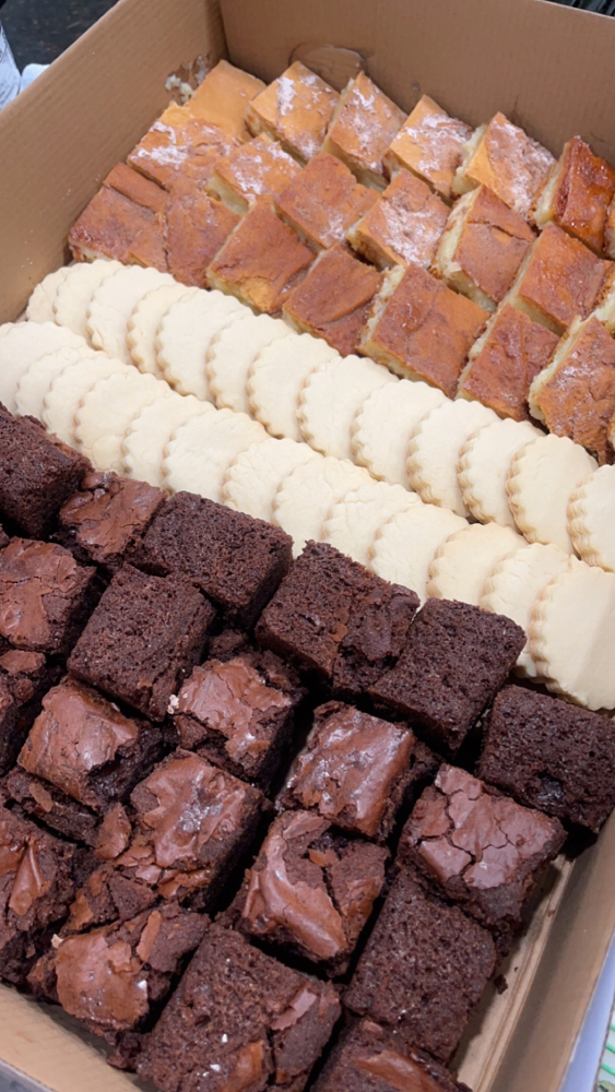 Dozen Brownie Slices at Sweeter than Honey in Dacono, CO