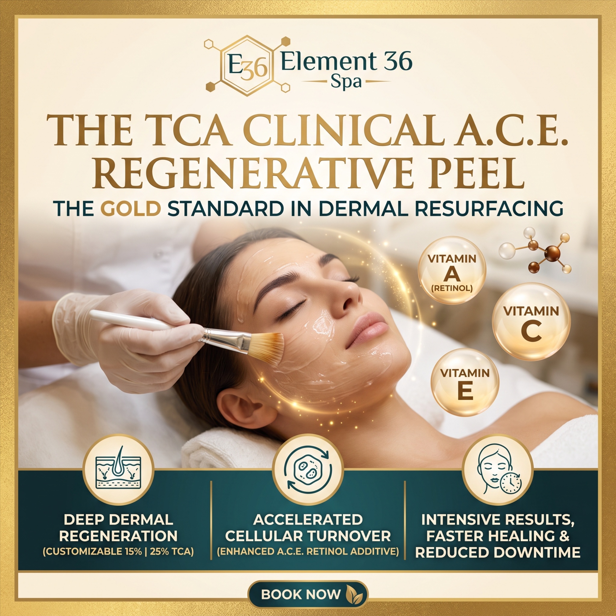 TCA A.C.E. Regenerative Peel at Element 36 Spa in Pinckney, MI