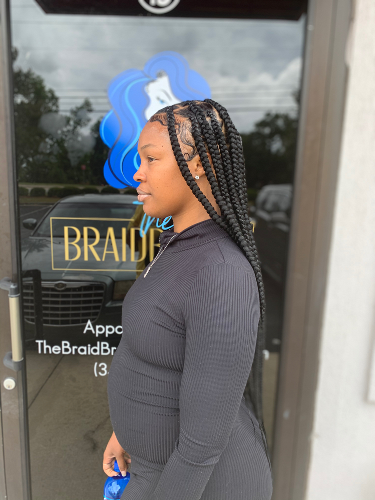 30” Jumbo Knotless Braids