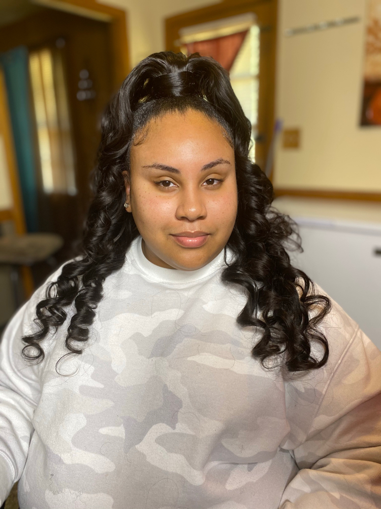 Halfup HalfDown at Darica_the_Stylist✨ in Lancaster, SC
