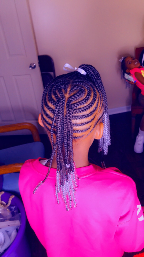 Kids Ponytail Natural Hair
