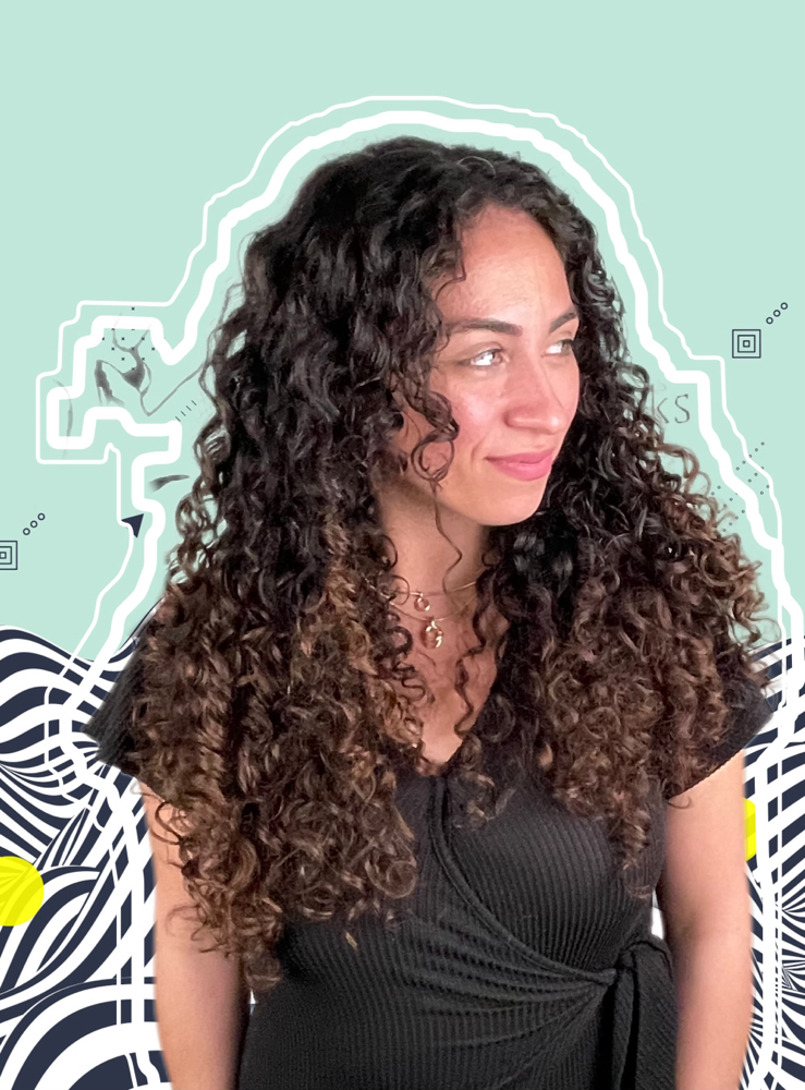 •Curly Long Cut•