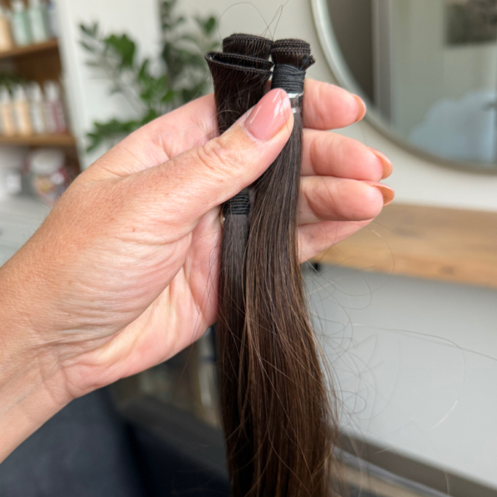 Hair Extension Consulation at Oak + Honey Studio Salon in Murray, UT