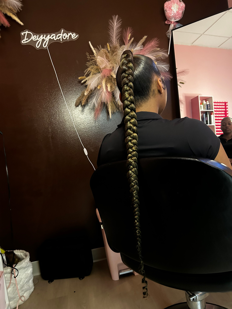 Braided PonyTail at Deyyadore in Little Elm, TX