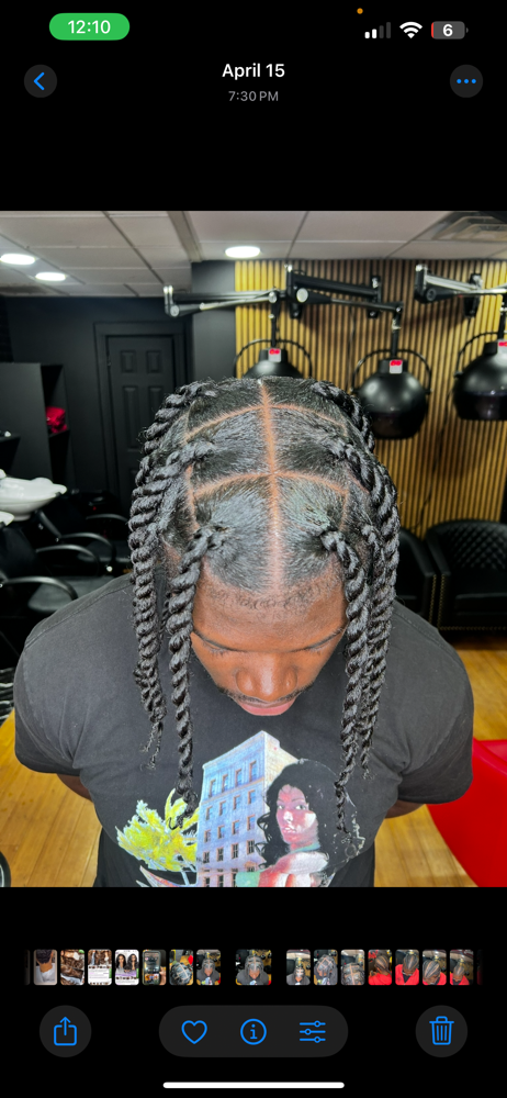 Two-Strand Twists – Large